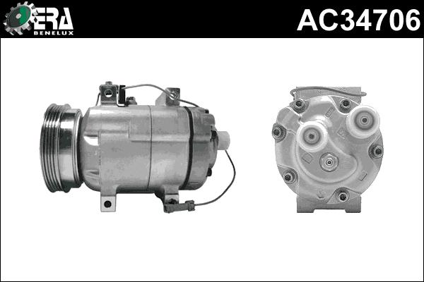 ERA Benelux AC34706 - Compresseur, climatisation cwaw.fr