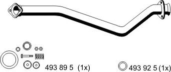 ERNST 515412 - Tuyau d'échappement cwaw.fr
