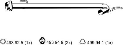 ERNST 515429 - Tuyau d'échappement cwaw.fr