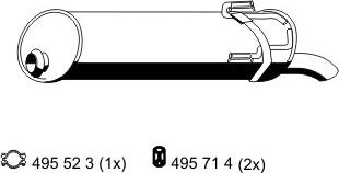 ERNST 510004 - Silencieux arrière cwaw.fr