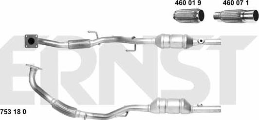 ERNST 753180 - Catalyseur cwaw.fr