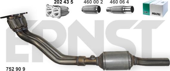 ERNST 752909 - Catalyseur cwaw.fr