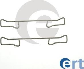 ERT 420010 - Kit d'accessoires, plaquette de frein à disque cwaw.fr