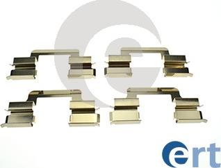 ERT 420332 - Kit d'accessoires, plaquette de frein à disque cwaw.fr