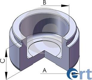 ERT 151265-C - Piston, étrier de frein cwaw.fr