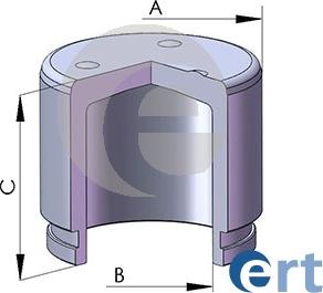 ERT 150976-C - Piston, étrier de frein cwaw.fr