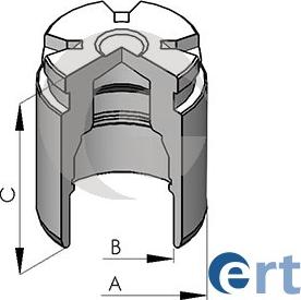 ERT 150578-C - Piston, étrier de frein cwaw.fr