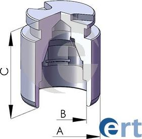 ERT 150577-C - Piston, étrier de frein cwaw.fr