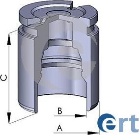 ERT 150220-C - Piston, étrier de frein cwaw.fr