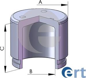 ERT 150273-C - Piston, étrier de frein cwaw.fr