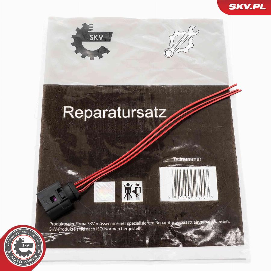 Esen SKV 53SKV170 - Kit de réparation de câble, capteur d'aide au stationnement cwaw.fr