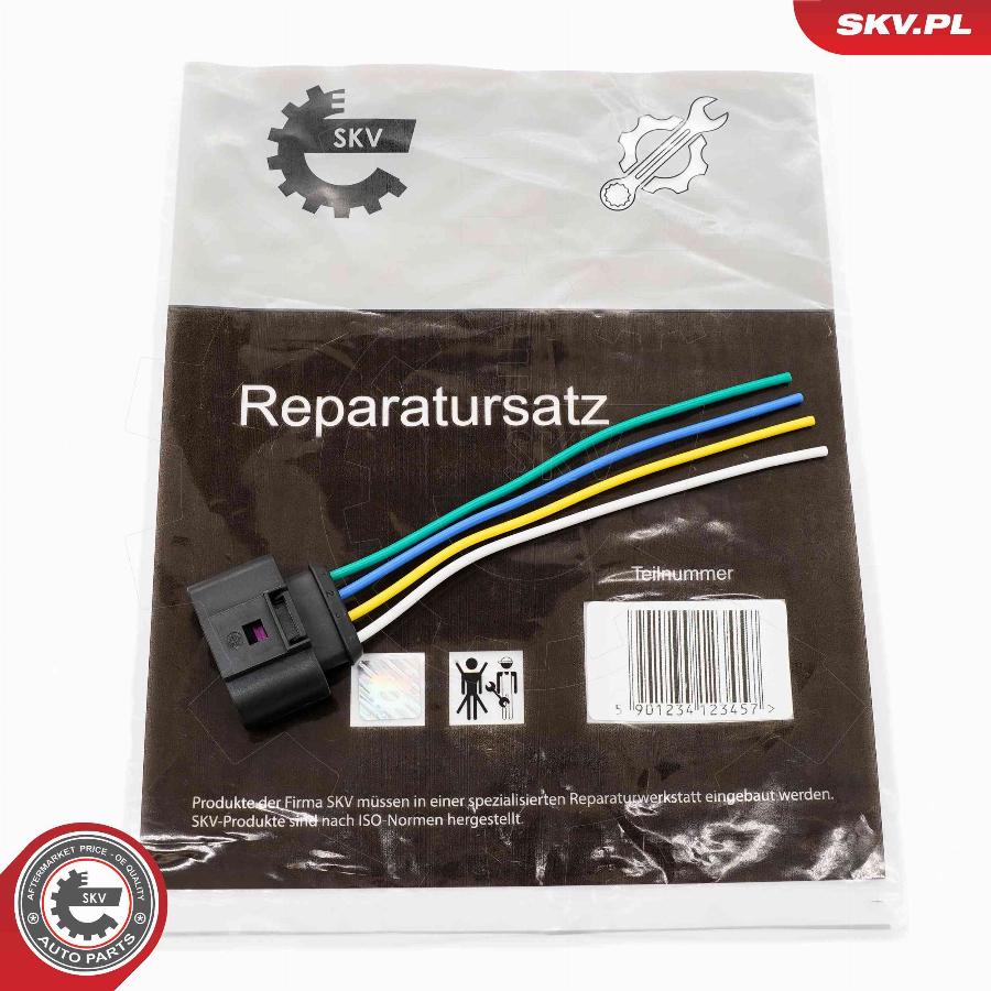 Esen SKV 53SKV173 - Kit de réparation de câble, bobine d'allumage cwaw.fr