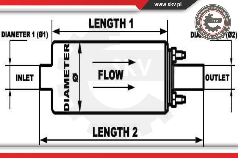 Esen SKV 02SKV202 - Pompe à carburant cwaw.fr