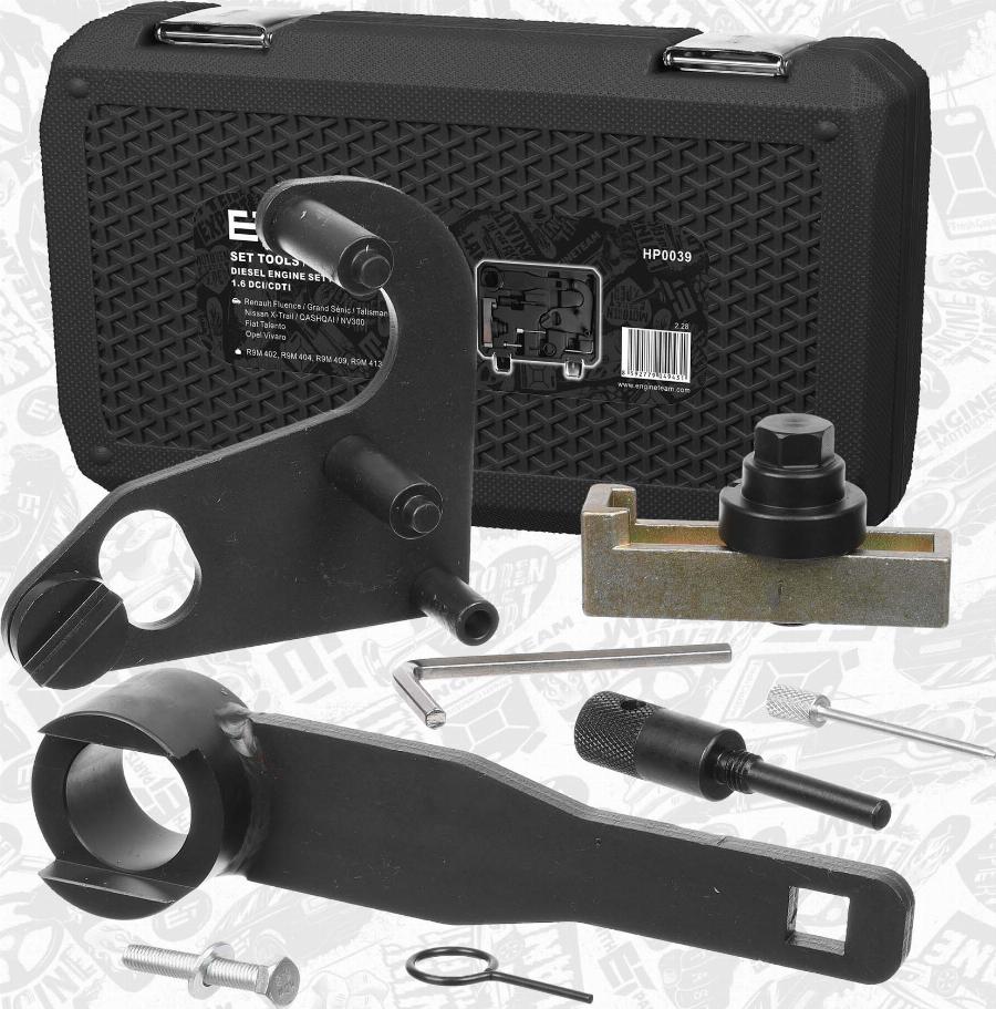 ET Engineteam HP0039 - Kit d'outils de réglage, épure de distribution cwaw.fr