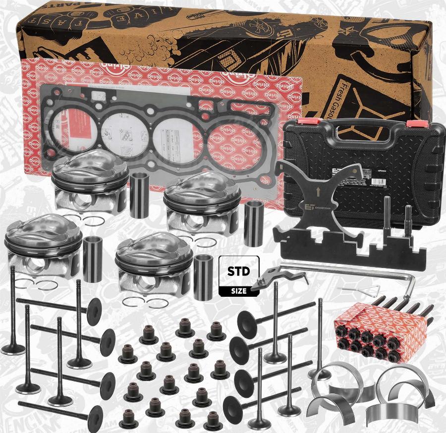 ET Engineteam PM008400VR4 - Kit de pistons cwaw.fr