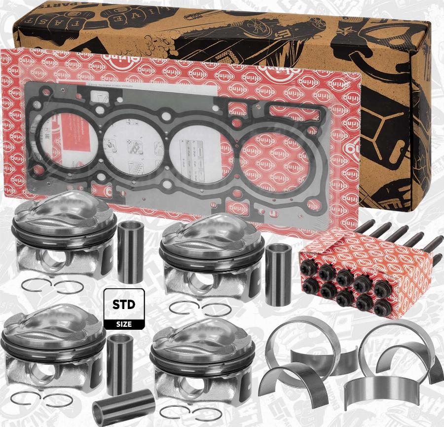 ET Engineteam PM008400VR2 - Kit de pistons cwaw.fr