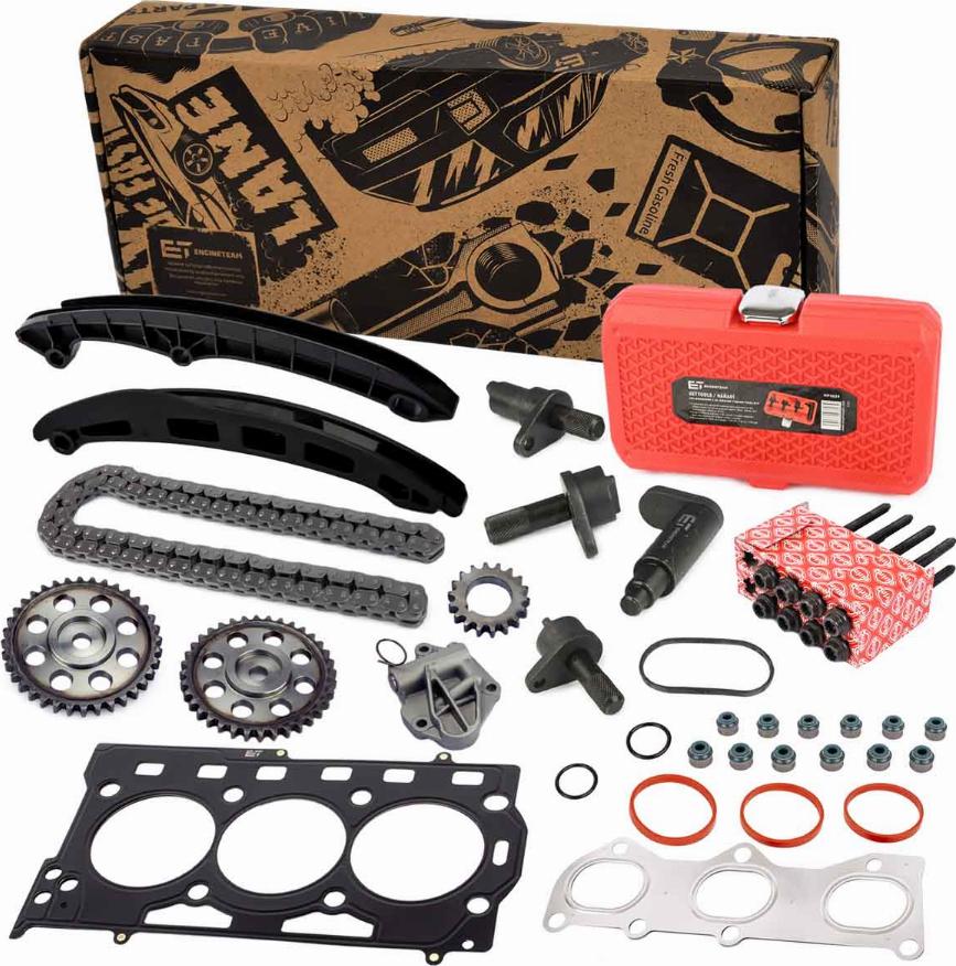 ET Engineteam RS0045VR8 - Kit de distribution par chaîne cwaw.fr