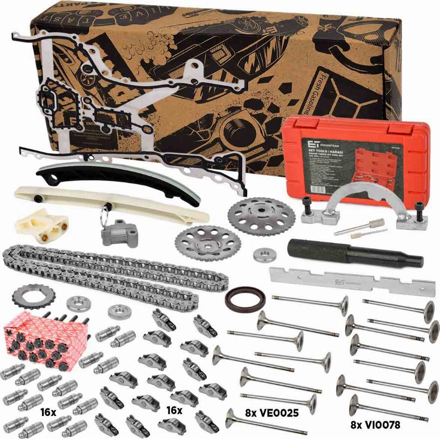 ET Engineteam RS0008VR6 - Kit de distribution par chaîne cwaw.fr