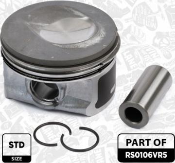 ET Engineteam RS0106VR5 - Kit de distribution par chaîne cwaw.fr