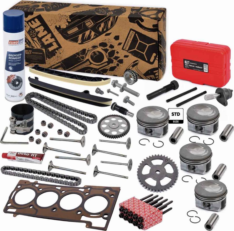 ET Engineteam RS0106VR6 - Kit de distribution par chaîne cwaw.fr