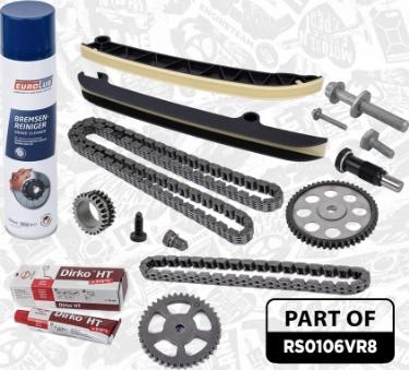 ET Engineteam RS0106VR8 - Kit de distribution par chaîne cwaw.fr