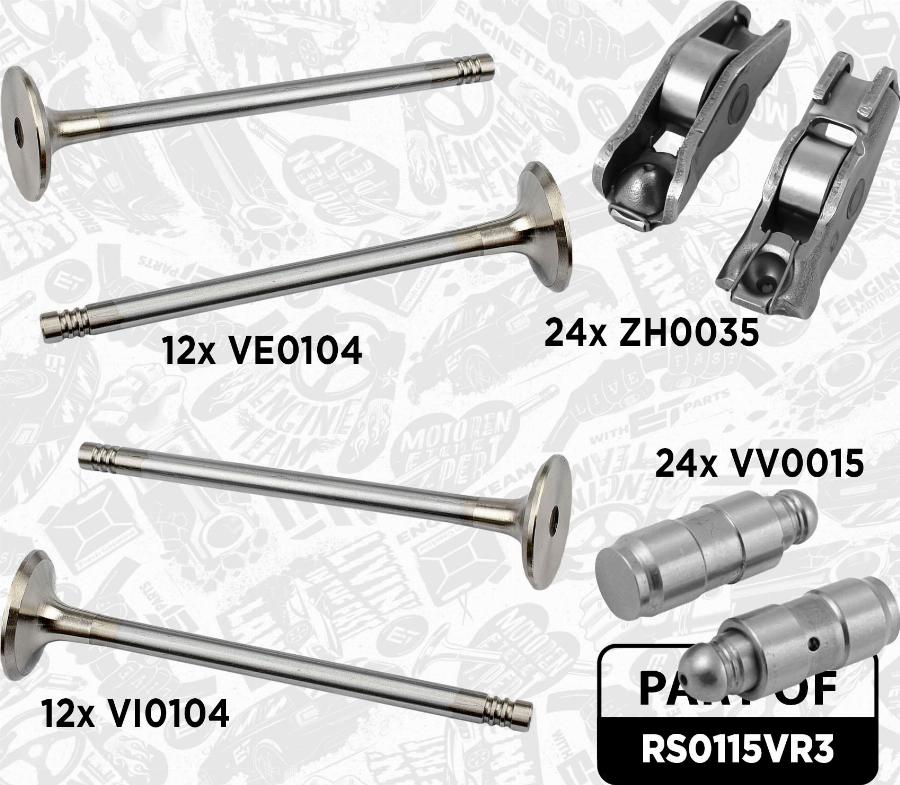 ET Engineteam RS0115VR3 - Kit de distribution par chaîne cwaw.fr