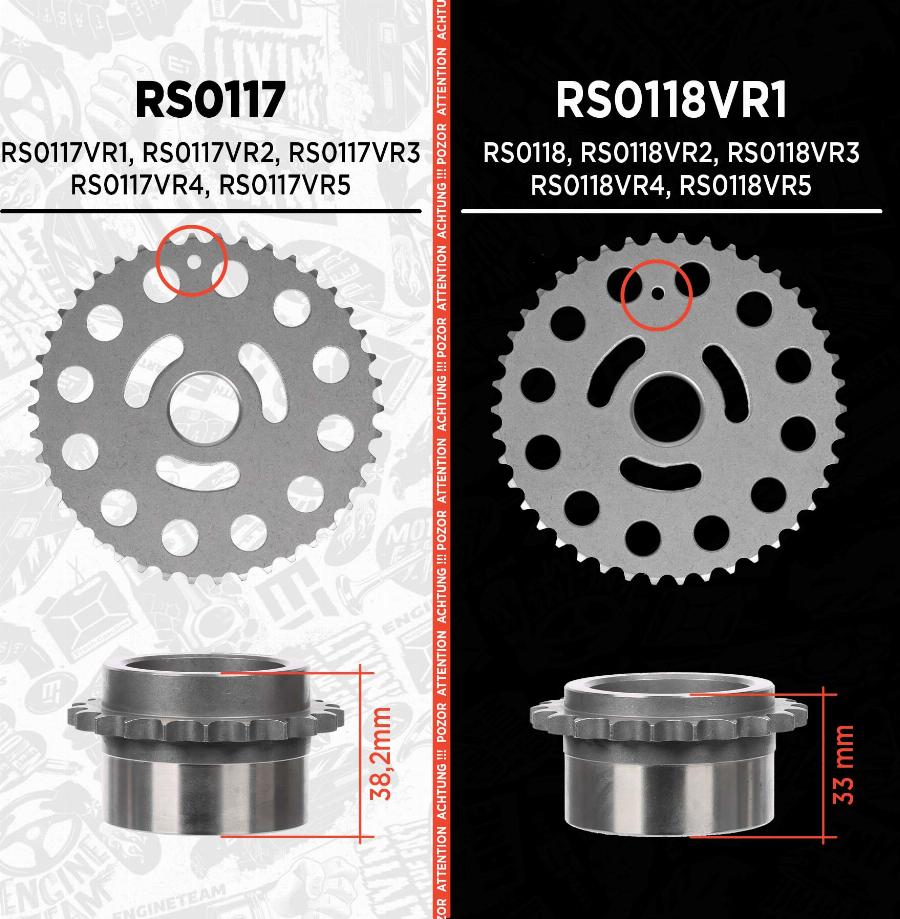 ET Engineteam RS0118VR1 - Kit de distribution par chaîne cwaw.fr