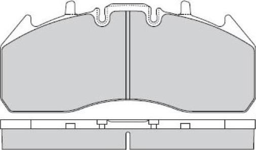 E.T.F. 12-5326 - Kit de plaquettes de frein, frein à disque cwaw.fr