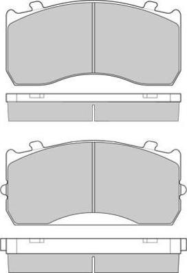 HELLA C1008 - Kit de plaquettes de frein, frein à disque cwaw.fr