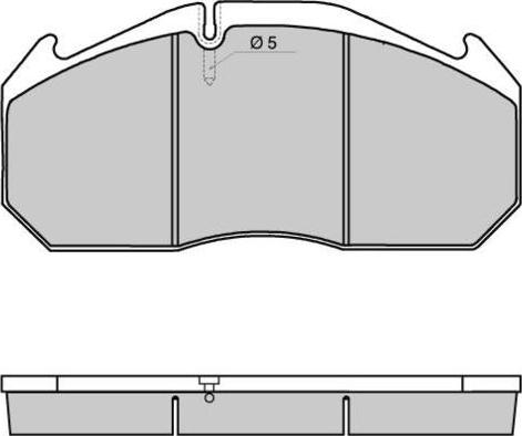 Automotor France ABP5337 - Kit de plaquettes de frein, frein à disque cwaw.fr