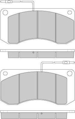 E.T.F. 12-5241 - Kit de plaquettes de frein, frein à disque cwaw.fr