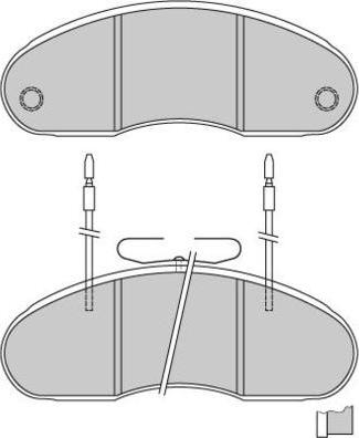 E.T.F. 12-5242 - Kit de plaquettes de frein, frein à disque cwaw.fr