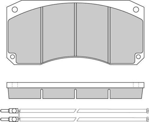 E.T.F. 12-5256 - Kit de plaquettes de frein, frein à disque cwaw.fr