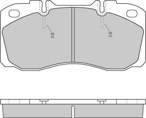 E.T.F. 12-5272 - Kit de plaquettes de frein, frein à disque cwaw.fr