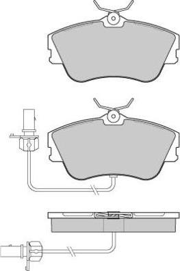 E.T.F. 12-0994 - Kit de plaquettes de frein, frein à disque cwaw.fr