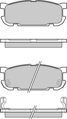 E.T.F. 12-0992 - Kit de plaquettes de frein, frein à disque cwaw.fr