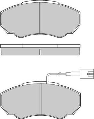 E.T.F. 12-0997 - Kit de plaquettes de frein, frein à disque cwaw.fr