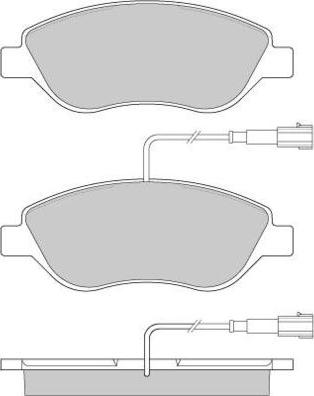 E.T.F. 12-0944 - Kit de plaquettes de frein, frein à disque cwaw.fr