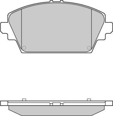 E.T.F. 12-0945 - Kit de plaquettes de frein, frein à disque cwaw.fr