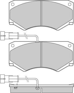 Valeo 671658 - Kit de plaquettes de frein, frein à disque cwaw.fr