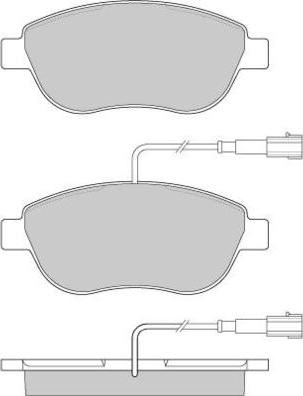 E.T.F. 12-0943 - Kit de plaquettes de frein, frein à disque cwaw.fr