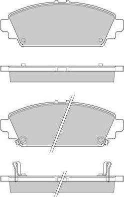 E.T.F. 12-0904 - Kit de plaquettes de frein, frein à disque cwaw.fr