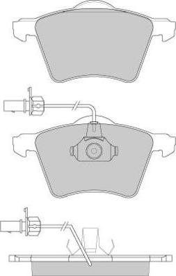 E.T.F. 12-0900 - Kit de plaquettes de frein, frein à disque cwaw.fr