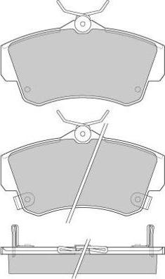 HELLA T5144 - Kit de plaquettes de frein, frein à disque cwaw.fr