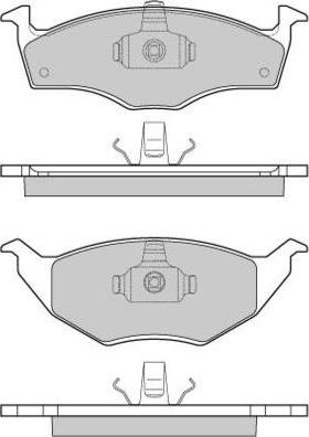 E.T.F. 12-0914 - Kit de plaquettes de frein, frein à disque cwaw.fr