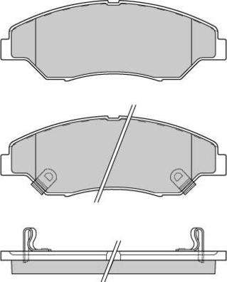 E.T.F. 12-0911 - Kit de plaquettes de frein, frein à disque cwaw.fr