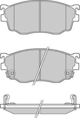 E.T.F. 12-0912 - Kit de plaquettes de frein, frein à disque cwaw.fr