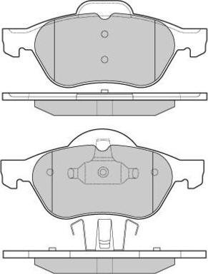 E.T.F. 12-0981 - Kit de plaquettes de frein, frein à disque cwaw.fr