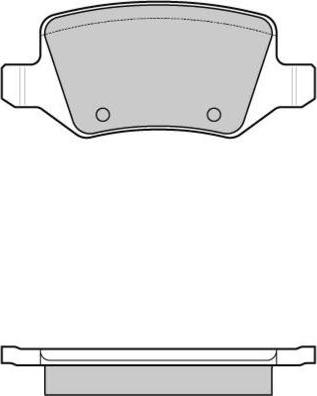 E.T.F. 12-0983 - Kit de plaquettes de frein, frein à disque cwaw.fr