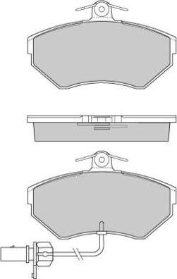 E.T.F. 12-0935 - Kit de plaquettes de frein, frein à disque cwaw.fr